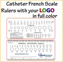 Catheter French Scale Rulers