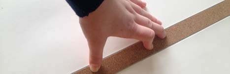 Flexible Stainless Steel Rulers w/ Cork Backing