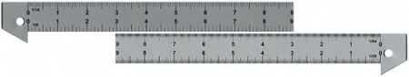 9" Aluminum Hook Rulers