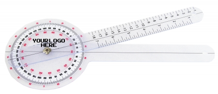Customized 33 cm Goniometer with LOGO/Text in Black/Color