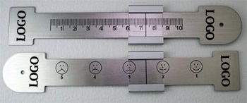 Customized Stainless Steel VAS Rulers