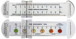 Customized VAS Pain Scale Rulers 0-10 cm w/Slider