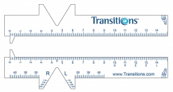 Customized Pupillary Distance (PD) Rulers with LOGO/Text in Full Colour