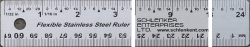 24" Flexible Stainless Steel Rulers w/ Cork Backing